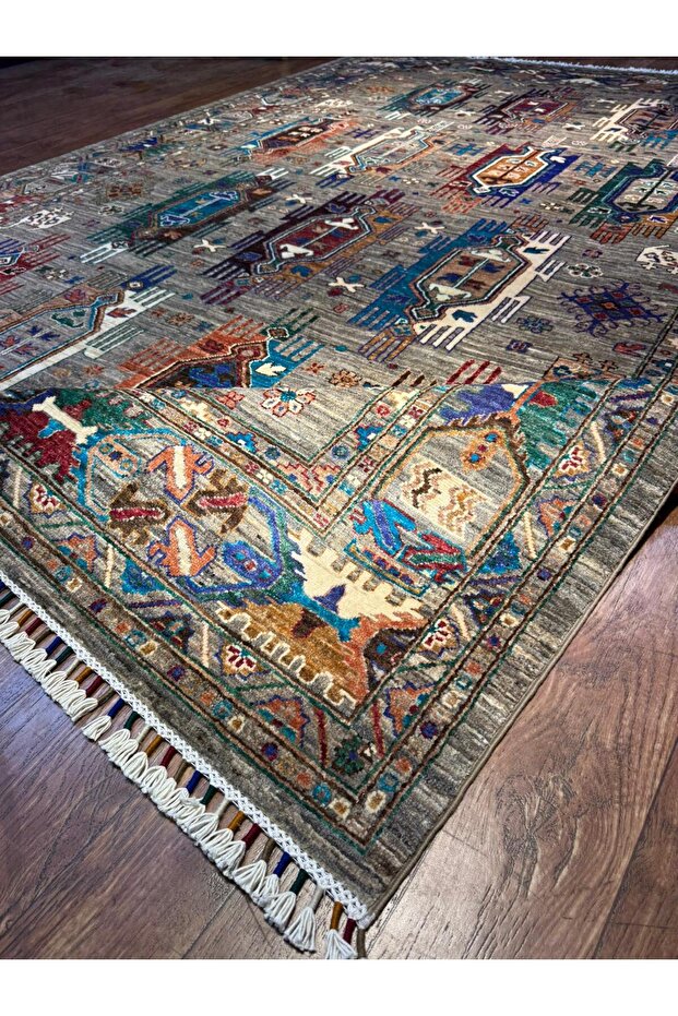 El dokuma Afgan halısı - 2