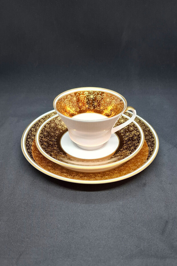 Çay Fincanı 3 Parça 170 ml Doğu Alman Yapımı - 1