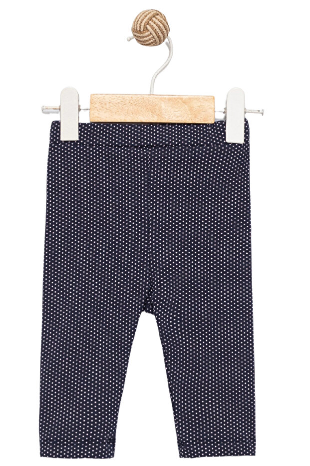 Kız Çocuk 4’lü Likralı Pamuklu (2-5 Yaş) Lastikli Bel Renkli Desenli Yumuşak Tayt - 8