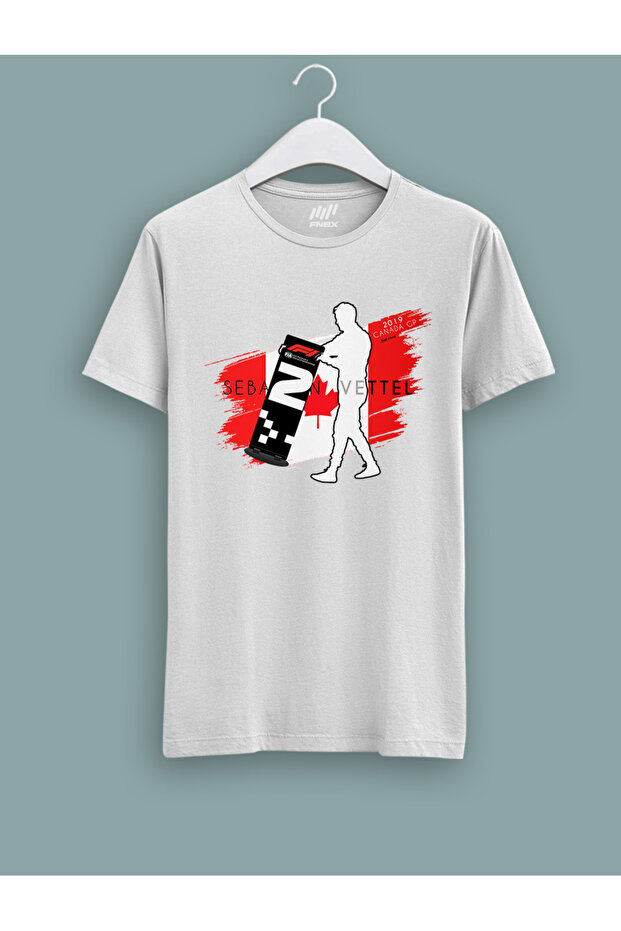 Sebastian Vettel 2019 Canadian Gp Shapeofvictory T-Shirt