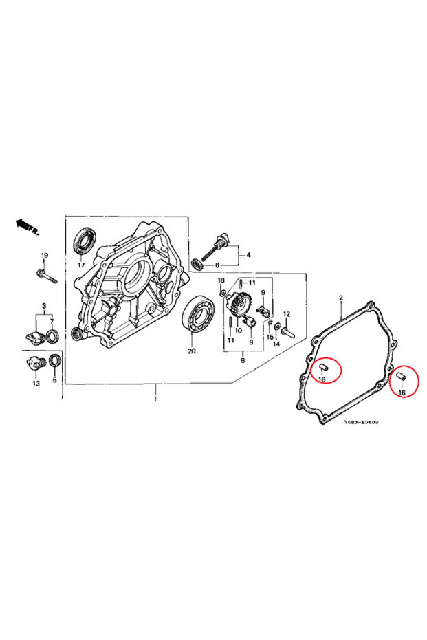 Engine block cover guide - 2