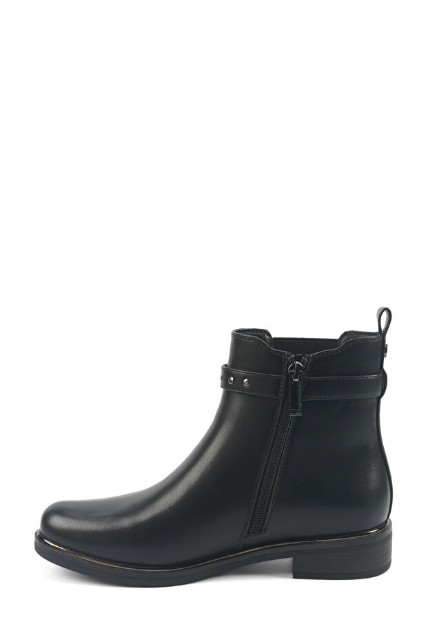 CELESTE 5PR Siyah Kadın Düz Bot - 3