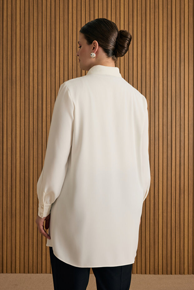 Dikiş Detaylı Tunik - 5