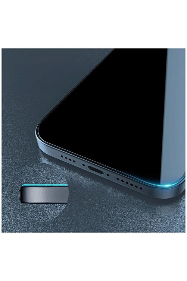 واقي شاشة مضاد للصدمات ومضاد للكهرباء الساكنة متوافق مع هاتف Apple iPhone 17 باللون الأسود - 3