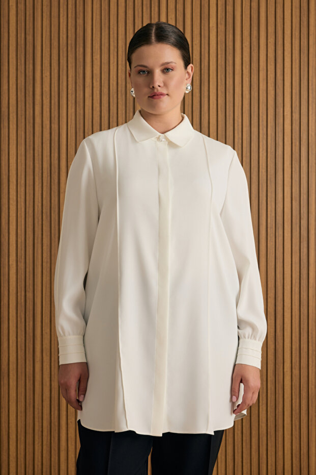 Dikiş Detaylı Tunik - 2