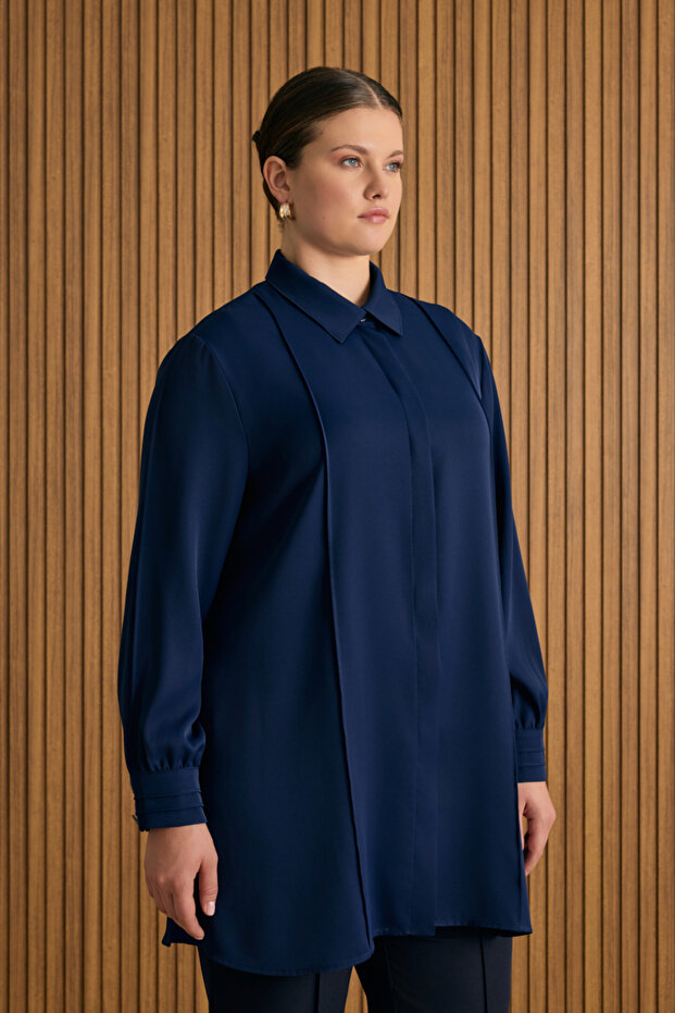 Dikiş Detaylı Tunik - 4