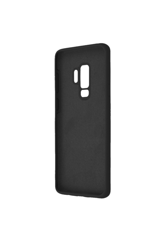 Double Structure Protective Case for Samsung Galaxy S9 Plus, Microfiber, Titanium Black - 3