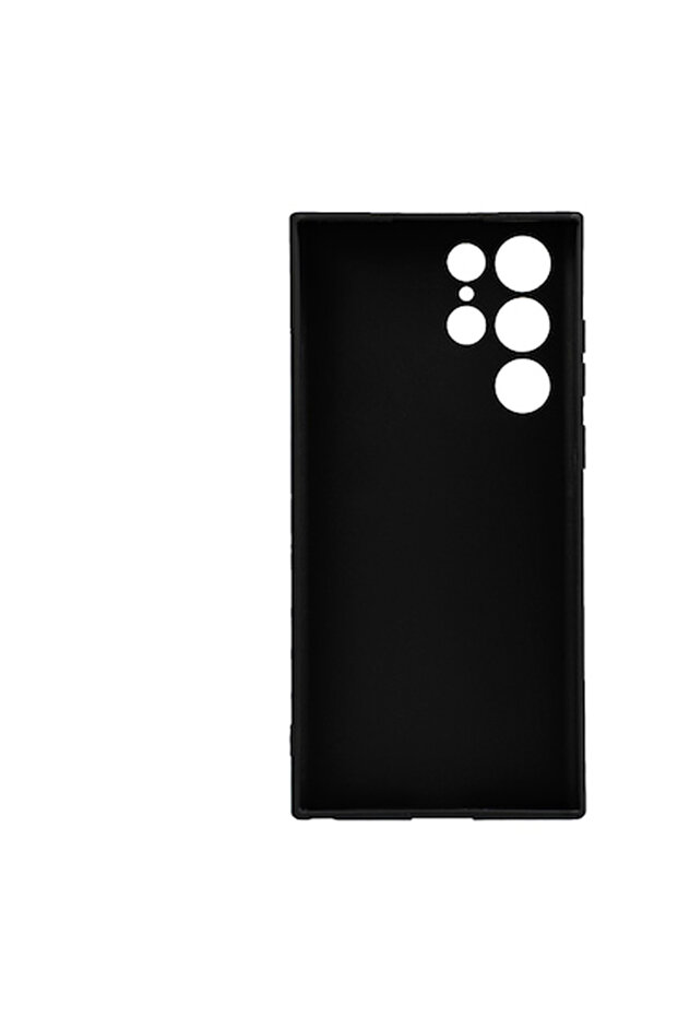 Silicone case for Samsung S23, Microfiber interior, Black - 3