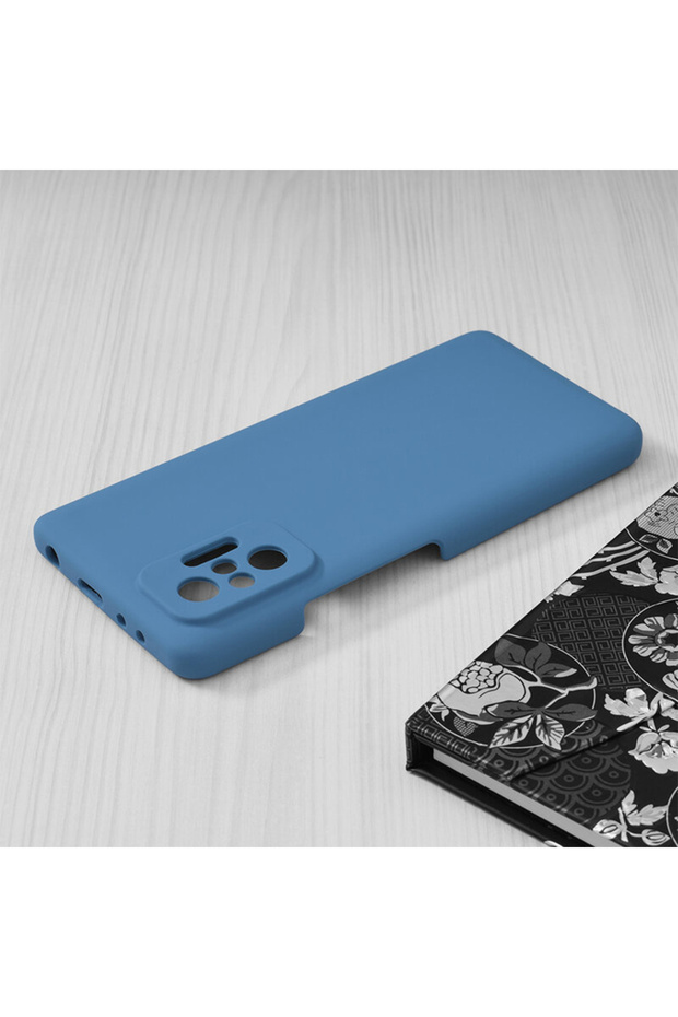 TPU silicone case for Xiaomi Redmi Note 10 Pro, Blue - 4