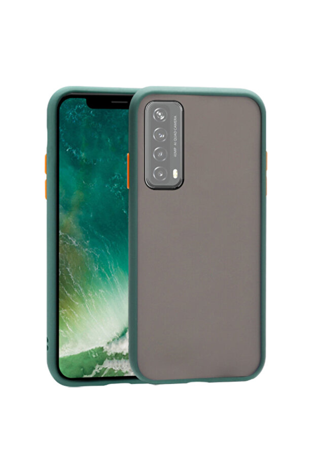 Husa Huawei P Smart 2021 Chroma - Verde Inchis - 1