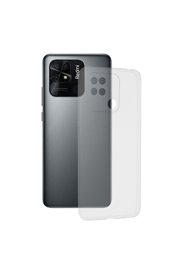 Clear Protection Case for Xiaomi Redmi 10C, Transparent - 1