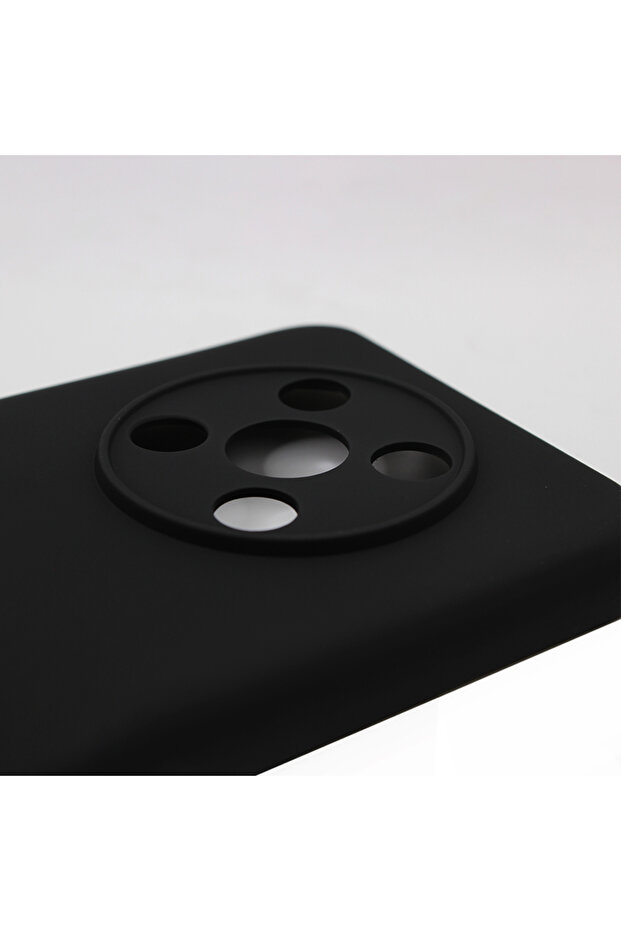 Silicone case for Huawei nova Y90 Microfiber interior, Camera protection, Black - 5