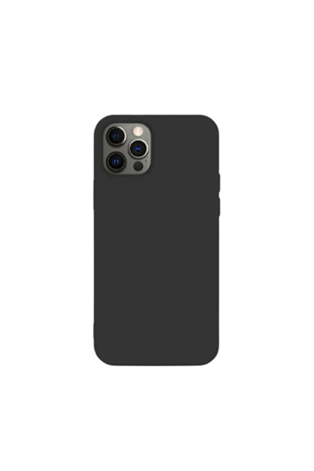 Θήκη τηλεφώνου συμβατή με iPhone 12 Pro Max, ματ μαύρο - 1