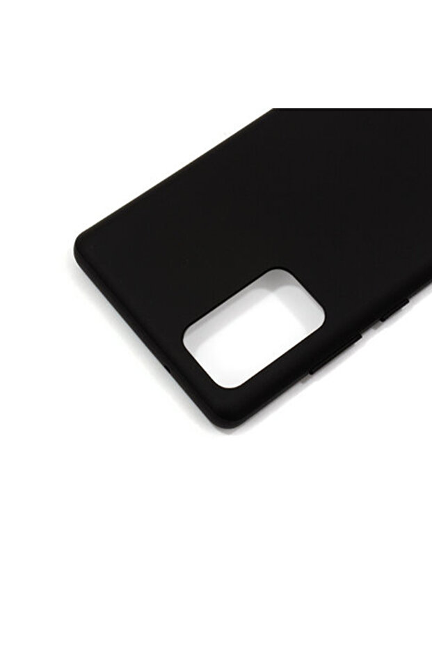 Silicone case for Samsung Galaxy A14, Microfiber, Black - 5