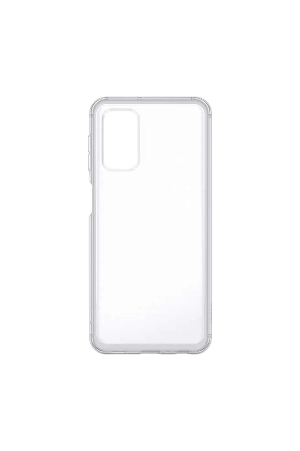 Silicone case compatible with Oppo A52, Clear, Transparent - 1