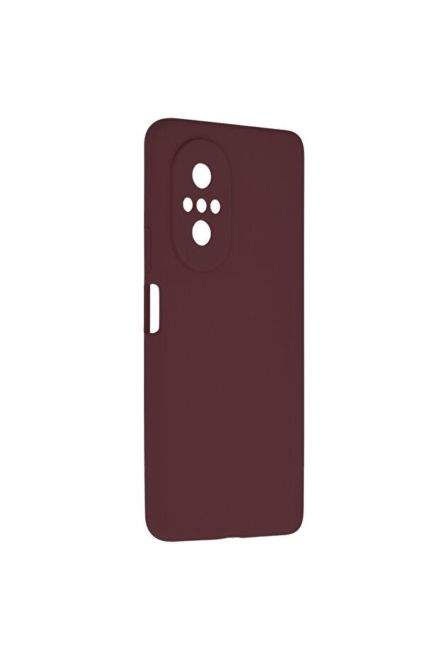 Double Structure Protective Case for Huawei nova 9 SE, Microfiber, Matte Cherry - 2