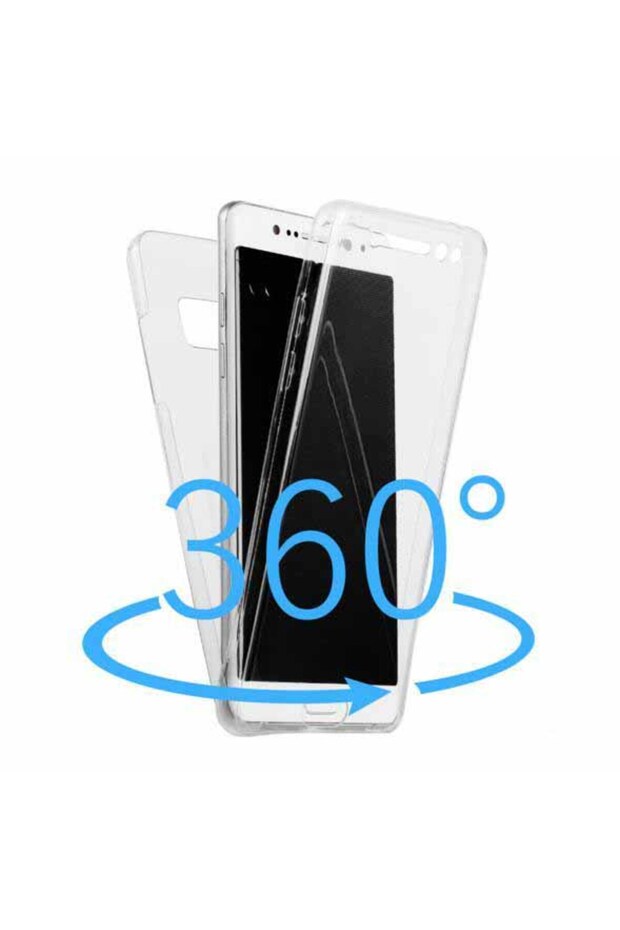 Slim 360 Degree Silicone TPU Protective Case Compatible with Huawei P40 Lite E - 2