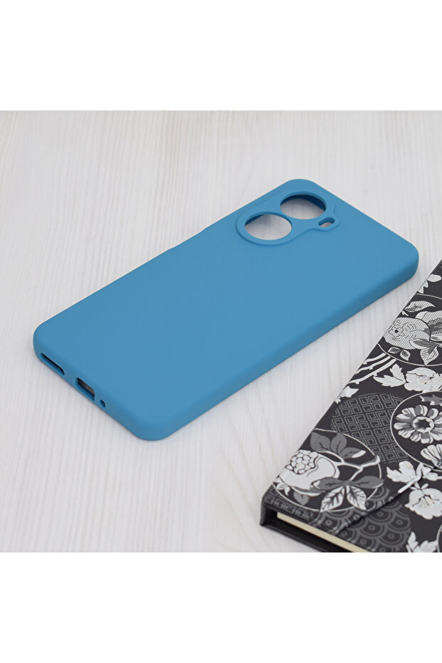 Double Structure Protective Case for Huawei nova 10 SE, Microfiber, Royal Blue - 3