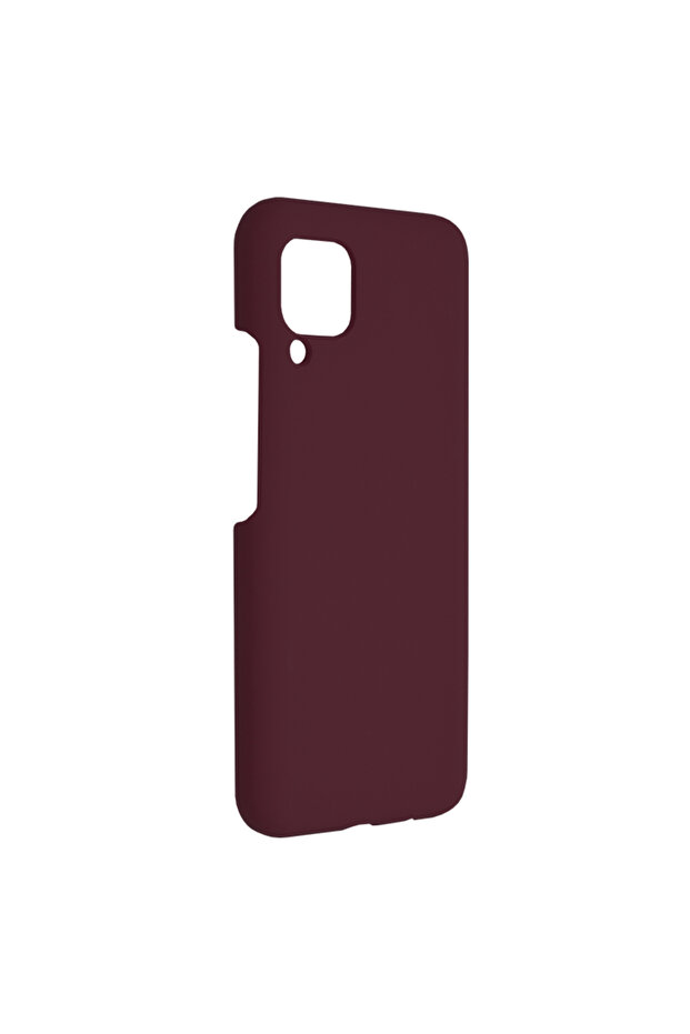Double Structure Protective Case for Huawei P40 lite, Microfiber, Matte Cherry - 4