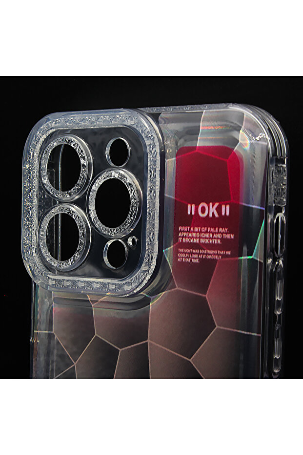 Hard TPU silicone case for Apple Iphone 14, Red - 4