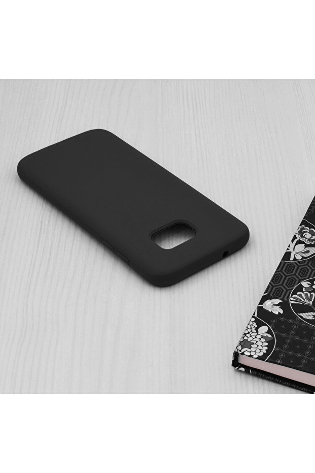 Double Structure Protective Case for Samsung Galaxy S7, Microfiber, Titanium Black - 5