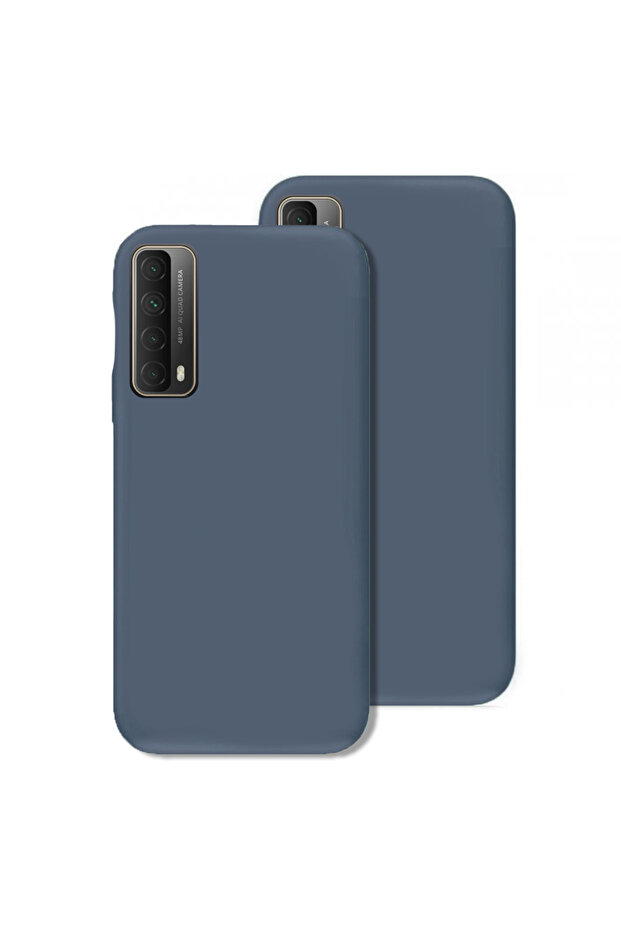 Silicone case for Huawei P Smart 2021, Blue - 2