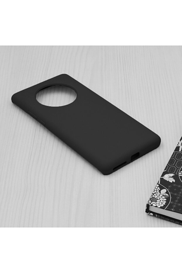 Double Structure Protective Case for Huawei Mate 40 Pro, Microfiber, Titanium Black - 5