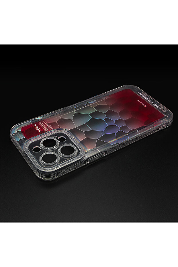 Hard TPU silicone case for Apple Iphone 14, Red - 2