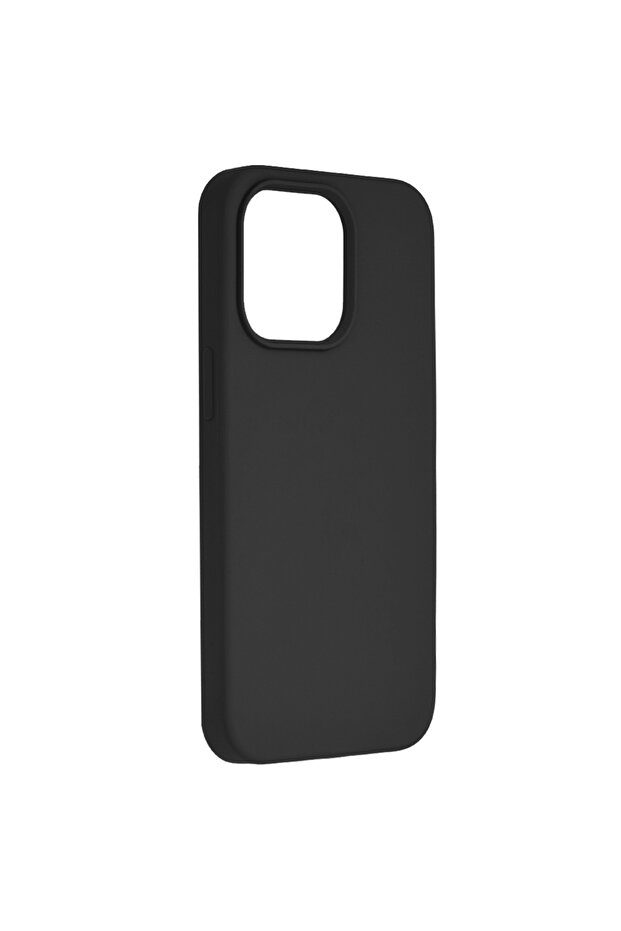 Double Structure Protective Case for iPhone 13 Pro, Microfiber, Titanium Black - 2