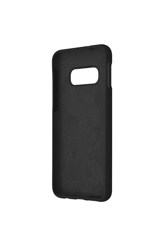 Double Structure Protective Case for Samsung Galaxy S10e, Microfiber, Titanium Black - 3