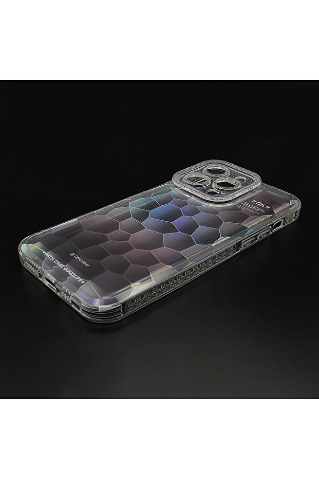 Hard TPU silicone case for Apple Iphone 14, Gray - 6