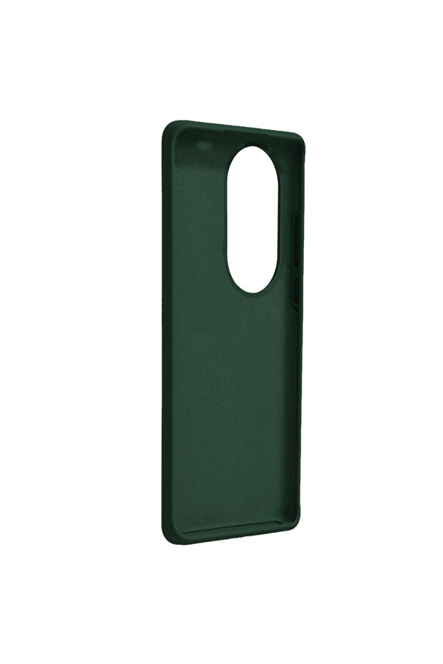 Double Structure Protective Case for Huawei P50, Microfiber, Oxford Green - 2