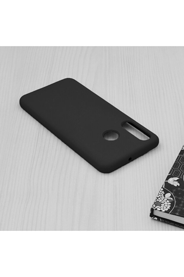 Double Structure Protective Case for Huawei P30 lite, Microfiber, Black - 5