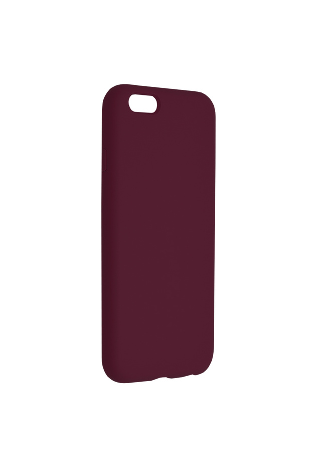 Double Structure Protective Case for iPhone 6 / 6s, Microfiber, Matte Cherry - 2