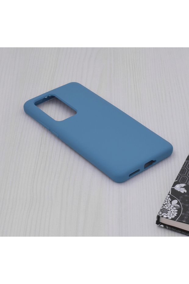 Double Structure Protective Case for Huawei P40 Pro, Microfiber, Royal Blue - 4