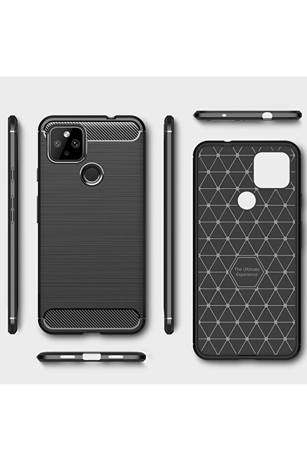 Case for Google Pixel 5, Techsuit, TPU, Black - 2