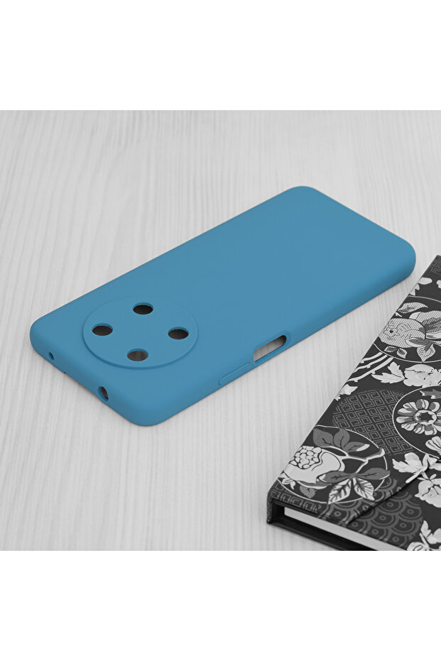 Double Structure Protective Case for Huawei nova Y90, Microfiber, Royal Blue - 6