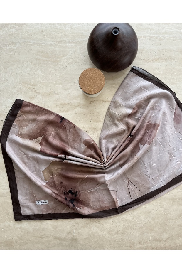 Desenli Bambu Kraş Şal - 3