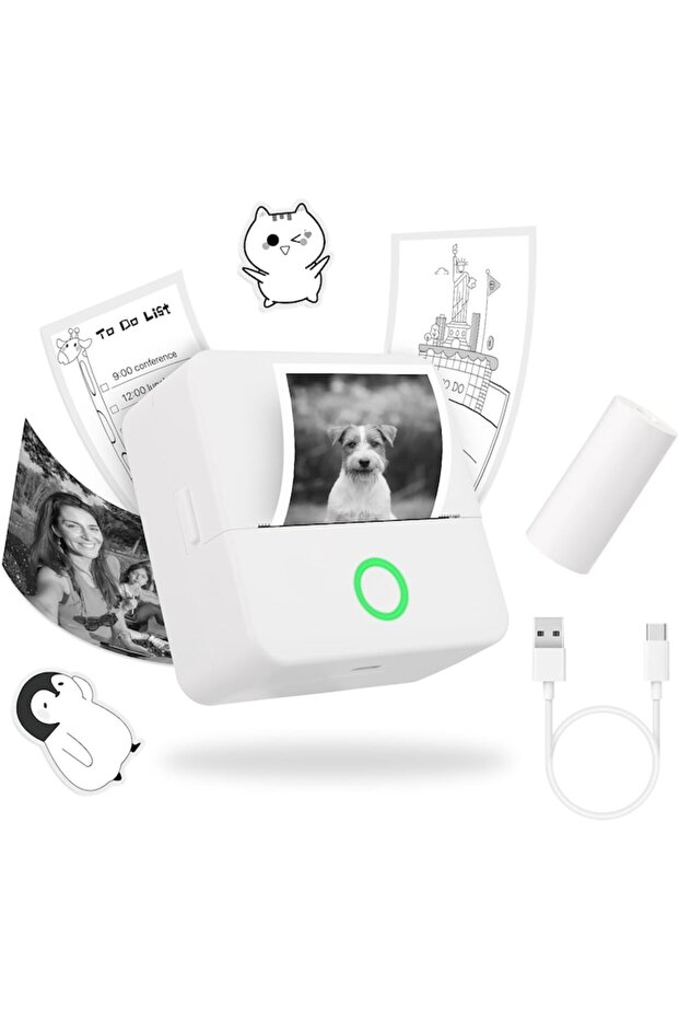 Мини преносим принтер, VALA® X6, Bluetooth, Tiny Print iOS/Android, термопечат - 2