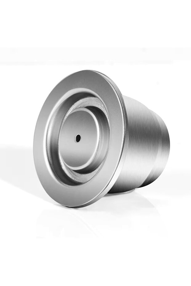 1 Adet Nespresso Uyumlu Doldurulabilir Çelik Kahve Kapsülü (Yıkayıp Tekrar Kullanabilirsiniz.) - 2