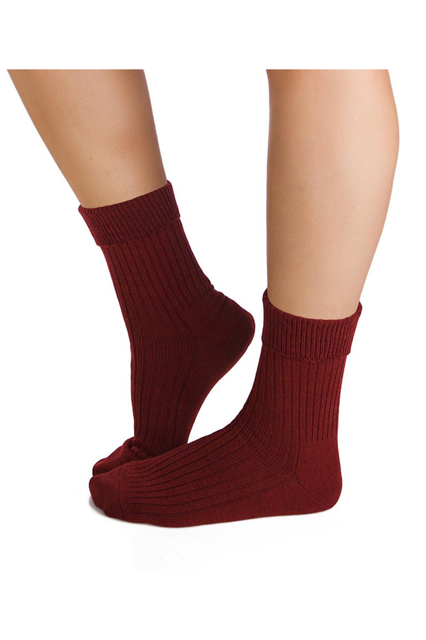 Thick Wool Socks Cherry - 2