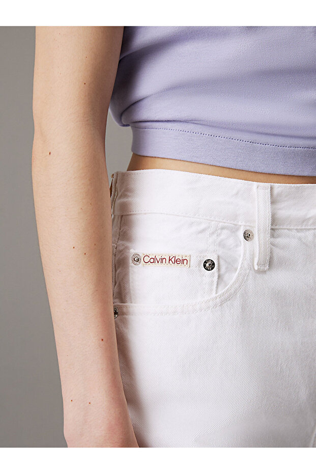 Kadın Denim Bermuda Şort - 4