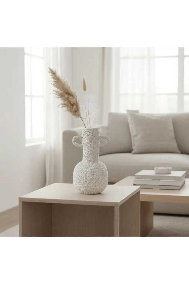 مزهرية ديكورية مزدوجة المقابض - 2