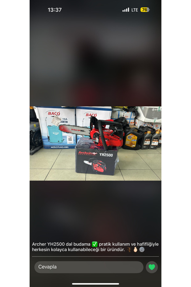 YH2500 Dal Budama Testere - 1