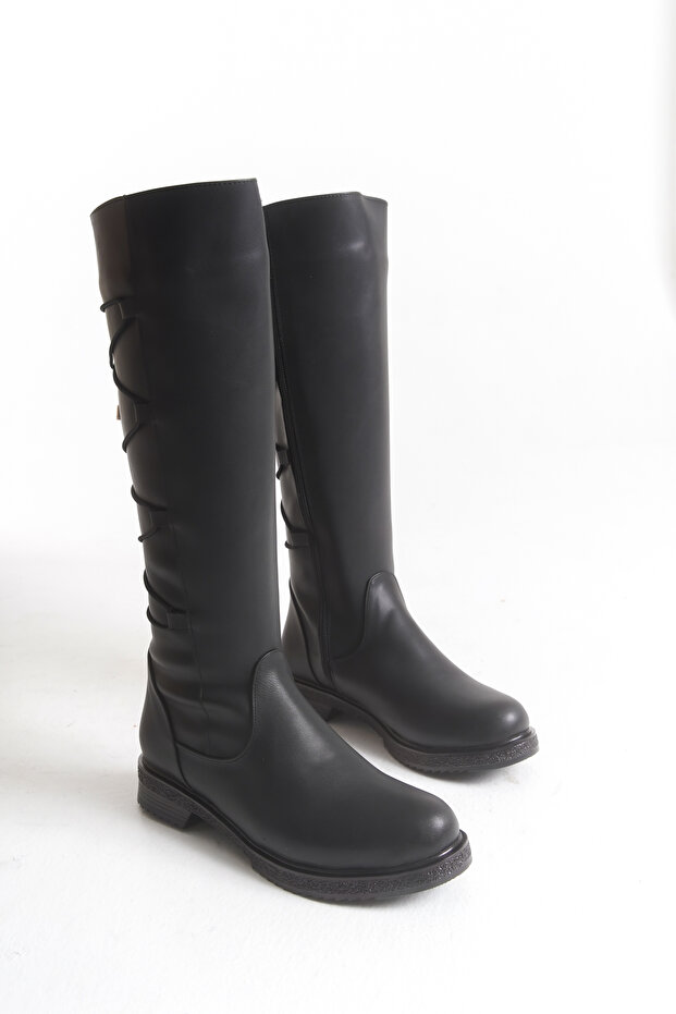 Alara Women's Zigzag Back Boots A029-K1071