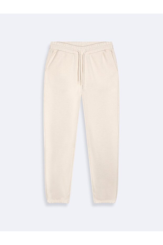 MOTIYA önü lastikli dar paça basıc eşofman - 1