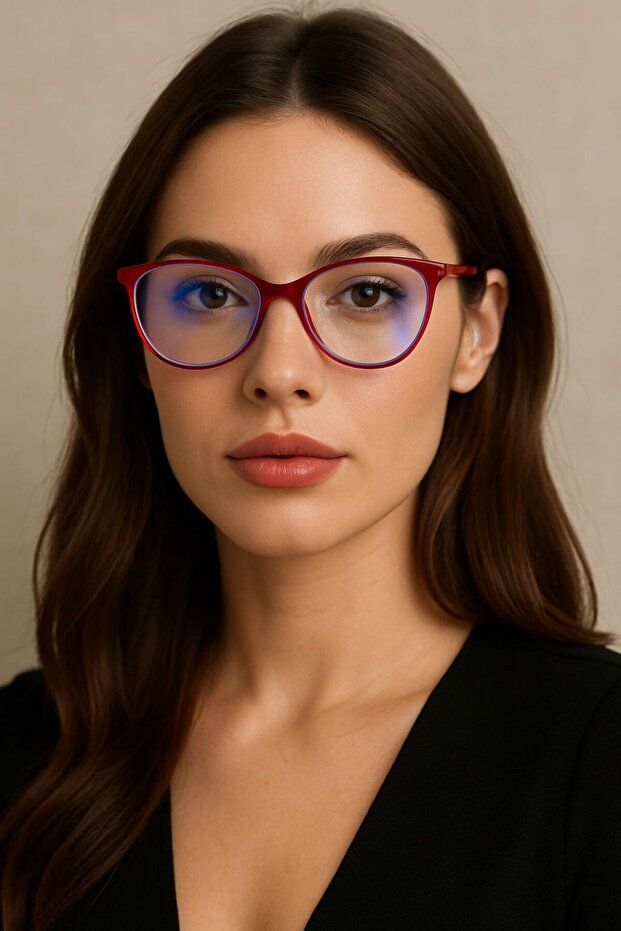 نظارات داريل الحمراء للحماية من الضوء الأزرق 8401 52-16-135
