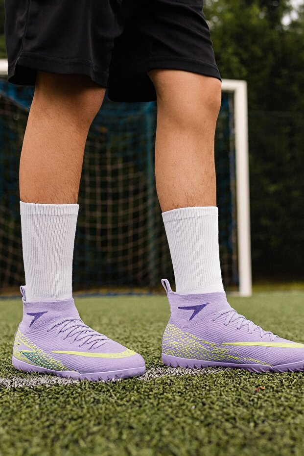 Çoraplı Superfly Halı Saha Futbol Ayakkabısı - 3