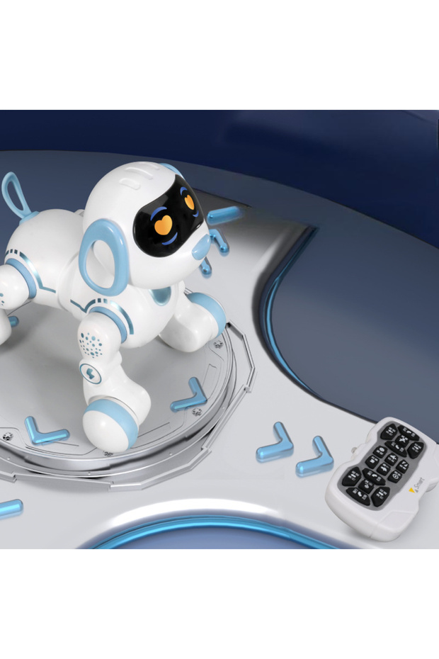 Akıllı Robot Evcil Kedi – Şarkı Söyleyen, Dans Eden, Programlanabilir Oyuncak (Pembe / Mavi) - 3