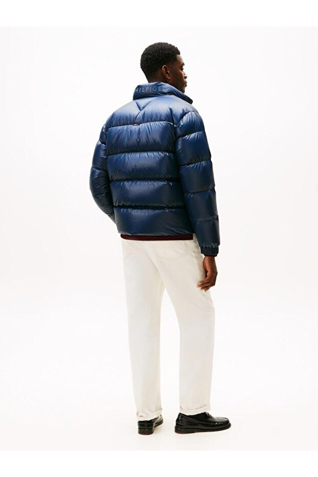 SHINY DOWN STAND PUFFER - 2